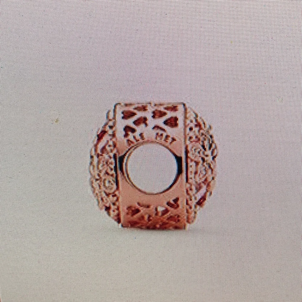 Pandora Rose Pink Floral Charm